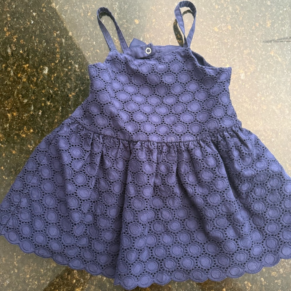 Navy Mini Dress/Top